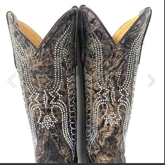 OLD GRINGO WOMEN’S CRYSTAL EAGLE COWBOY BOOTS - Picture 3 of 8